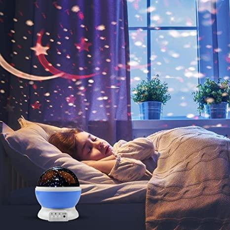Star Master Dream Rotating Projector Lamp LED Romantic  with USB